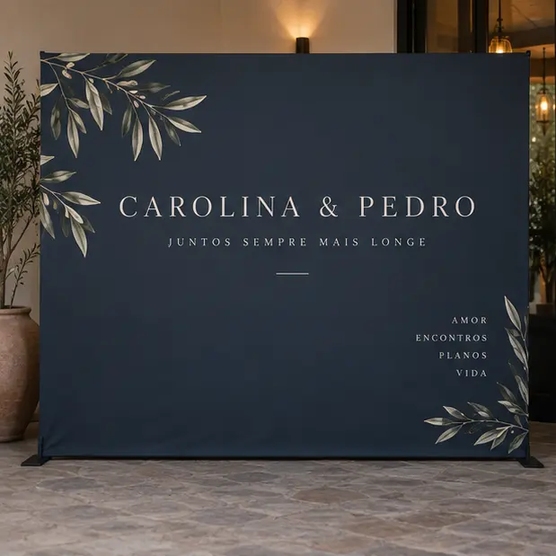 Painéis e banners personalizados para decoração de festas